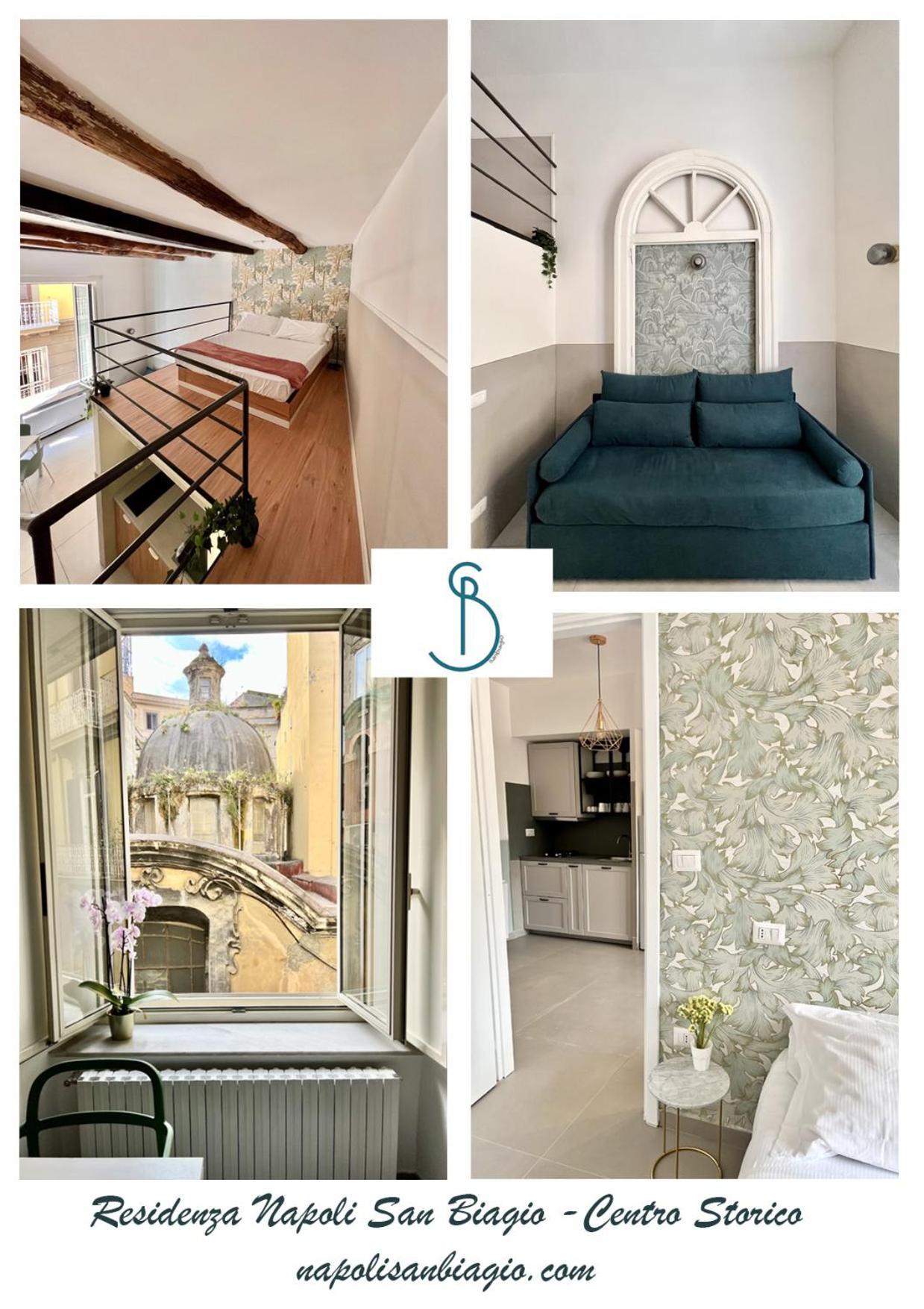 Apartamento Residenza San Biagio Nápoles Exterior foto